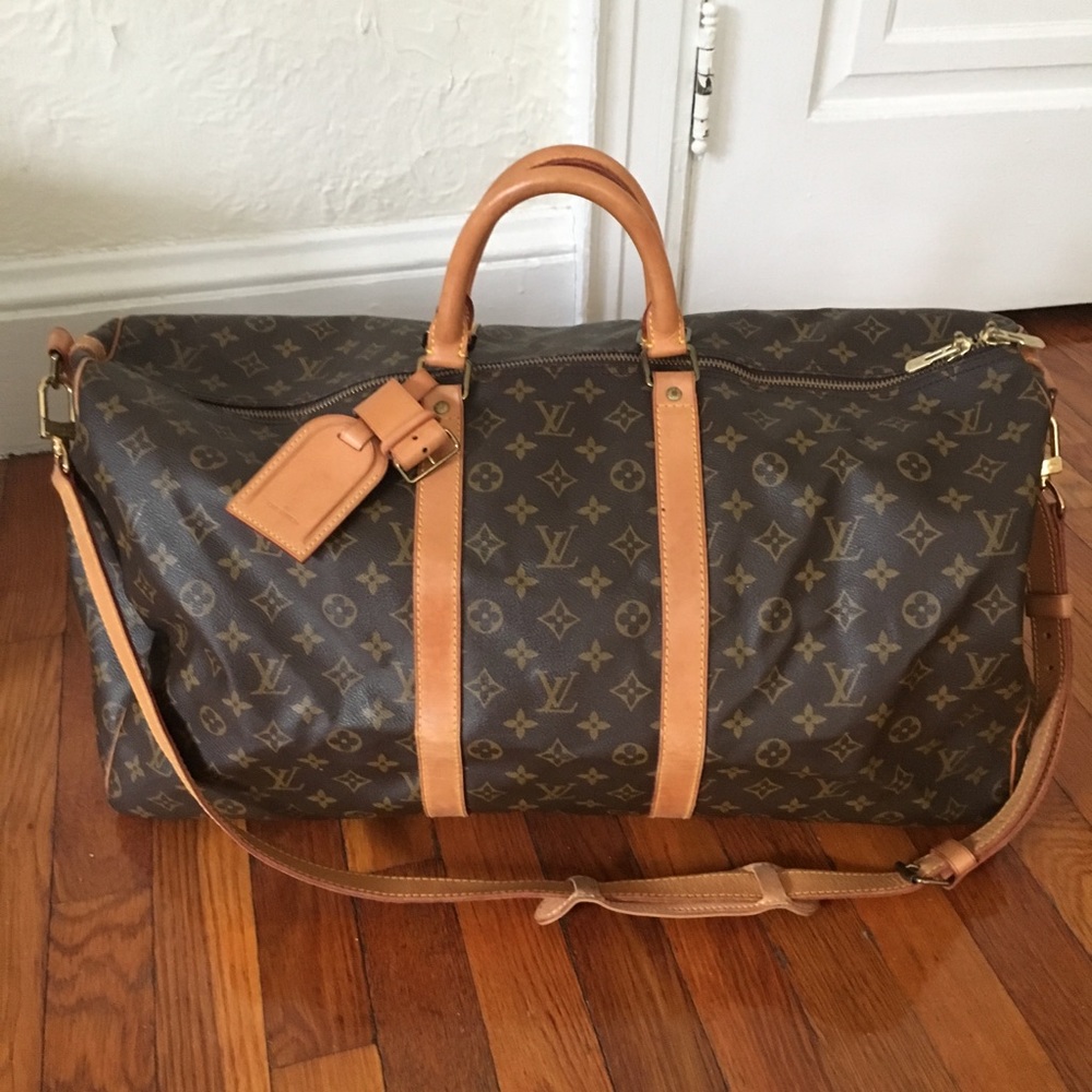 Vintage Louis Vuitton Keepall 55 Bandouliere